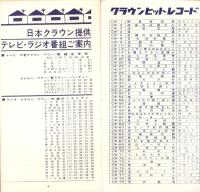 （レコード月報）クラウンレコード　-昭和39年6月1日発売新譜-