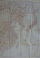 (地図）四百万分一支那全図(中国）
