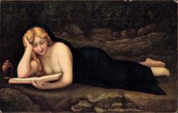 （外国絵葉書）Correggio「Magdalena」（コレッジョ・画「マグダレナ」）1枚