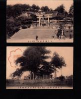 （絵葉書）福井藤島神社　2枚（福井県）