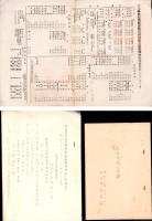 滋賀県神崎郡五峰村　村会資料　127点　約248枚　-昭和9～12年頃-（滋賀県）