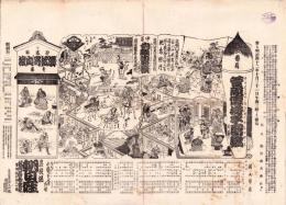 （芝居番付）菅原伝授手習鑑　-明治42年10月31日-（大阪・朝日座）