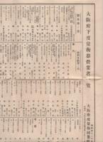 大阪府下度量衡器営業者一覧