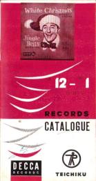 （レコード月報）テイチク・レコード・カタログ　-昭和34年12月・昭和35年1月合併号-