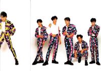 (音楽パンフレット）光GENJI　HIKARU GENJI ’91  SUMMER　-平成3年-