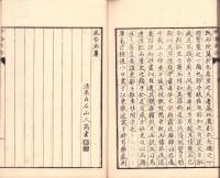 柳橋新誌　全2冊合本（初編・二編）