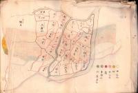 （地図）尾張国愛知郡野並町字一筆限地図簿　-明治14年5月-　一綴り（愛知県）