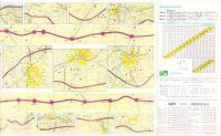 （地図）北陸自動車道　インターチェンジ周辺案内図　-昭和55年9月-