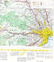 （地図）中央自動車道　インターチェンジ周辺案内図　-昭和58年12月-
