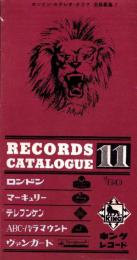 （レコード月報）キングレコード　カタログ　-昭和35年11月-