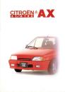 （車カタログ）シトロエンAX -GT/14TRS-