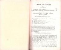 （英文）UNZEN VOLCANOES　-GUIDE-BOOK EXCURION E-1,3,4-（雲仙火山群　-ガイドブック小旅行E-1,3,4-）