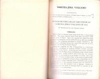 （英文）NOTES ON THE GREAT ERUPTION OF SAKURA-JIMA VOLCANO IN 1914（1914年の桜島大噴火に関する地質学的考察
）