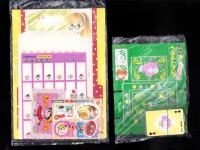 （付録）猫部ねこのきんぎょクラブうふふトランプ/高瀬綾＆あゆみゆいのどきどきサマーレター/片岡みちるPOMのふしぎ毎日占い他　7点一括　-なかよし平成1年8月号付録-