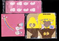 （付録）あさぎり夕のCDレターセット/ひうらさとるのレピッシュ！ないしょダイアリー＆ひみつ下じき/竹田真理子のズバリいじわるカード他　7点揃　-なかよし昭和63年11月号付録-