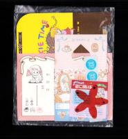 （付録）あさぎり夕のCDレターセット/ひうらさとるのレピッシュ！ないしょダイアリー＆ひみつ下じき/竹田真理子のズバリいじわるカード他　7点揃　-なかよし昭和63年11月号付録-