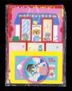 （付録）ひうらさとるのレピッシュ！ツイストゲーム/猫部ねこのおしらせきんぎょボード/高杉菜穂子の星にねがいをたなばたカード他　5点一括　-なかよし平成1年7月号付録-