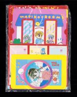（付録）ひうらさとるのレピッシュ！ツイストゲーム/猫部ねこのおしらせきんぎょボード/高杉菜穂子の星にねがいをたなばたカード他　5点一括　-なかよし平成1年7月号付録-