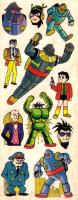 （写し絵）チャームうつしえ　-鉄人28号-