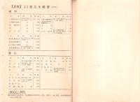 林業標本定価表（標本・種子・苗木商　蜂須賀忠四郎 長野県）