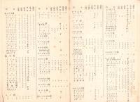 林業標本定価表（標本・種子・苗木商　蜂須賀忠四郎 長野県）