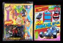 （付録）ミニ四駆　仮面ライダー・ターボレンジャーばく走大めいろゲーム/新ビックリマンはやわざくるりんヒーロー/仮面ライダーブラックRX3大パワーピカピカジグソー他　4点一括　-てれびくん平成1年7月号付録-