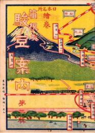 （鳥瞰図）箱根及駿豆案内　第二輯　-日本名所絵巻-（神奈川県・静岡県）