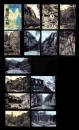 （絵葉書）層雲峡十六勝 袋付14枚（北海道）