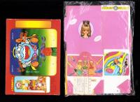 （付録）ビックリマン　シャベルのとうしゃげきゲーム/3丁目のタマ・おぼっちゃまくん　どきどきちゅうがえり/ミスティのまほうカード他　6点一括　-小学一年生平成1年7月号付録-