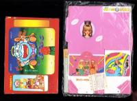 （付録）ビックリマン　シャベルのとうしゃげきゲーム/3丁目のタマ・おぼっちゃまくん　どきどきちゅうがえり/ミスティのまほうカード他　6点一括　-小学一年生平成1年7月号付録-