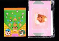 （付録）おぼっちゃまくん野球ゲーム/ジェニーロマンチックファイル/ミニ四駆ドレスアップシールほか　4点一括　-小学三年生平成1年7月号付録-