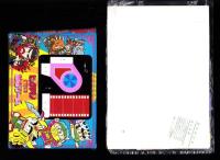 （付録）ビックリマン激走ゲーム/ゾイド決戦暗号カード/ジェニーアドレスブックほか　4点一括　-小学三年生昭和63年8月号付録-