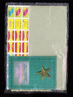 （付録）あっかんベースボールカード式野球ゲーム/ミニ四駆改造カタログ/テレカ式アイドル・ヒットソングカードほか　5点一括　-小学六年生平成1年4月号付録-