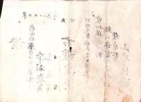 （種痘済證）額田郡鍛埜村　-明治13年-