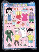 （付録）水沢めぐみのメロディ七夕かざりセット/さくらももこのは～いまるちゃん着せかえセット柊あおいの香澄ちゃんダイアル星占い他　7点一括　-りぼん昭和63年7月号付録-