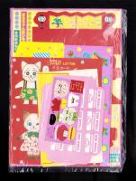 （付録）さくらももこのまるちゃんおひなさま/池野恋のリンゼ＆なるみティッシュボックス/高田エミのスイート・レターセット他　4点一括　-りぼん平成1年3月号付録-