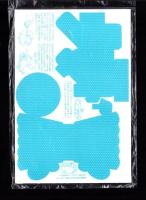 （付録）池野恋のハウス型まき尺/萩岩睦美の花ちゃんティーカップ時間割り/吉住渉の未央ちゃん新学期ごあいさつシールほか　5点一括　-りぼん平成1年4月号付録-