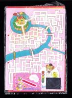 （付録）水沢めぐみの朝ちゃんおしゃれカード/さくらももこのまるちゃん父の日カード/まるちゃんテーブル・ミニトレーほか　4点一括　-りぼん平成1年6月号付録-