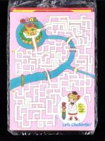 （付録）さくらももこのまるちゃん父の日カード/まるちゃんテーブル・ミニトレー/まるちゃんてるてるぼうず　3点一括　-りぼん平成1年6月号付録-