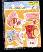 （付録）ビックリマン　たまいれゲーム/ライブマン　ジェットファルコン/リカちゃんなつやすみきせかえあそび他　5点一括　-幼稚園昭和63年8月号付録-