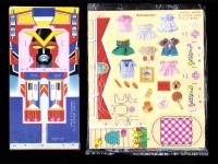 （付録）超獣戦隊ライブマン　はしれライブロボ/シルバニアおうちあそび/つるピカハゲ丸くんのびっくりカメラ他　4点一括　-幼稚園昭和63年10月号付録-