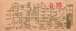 (バス乗換券）名古屋市バス乗継券　-昭和14年9月18日-