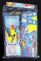 （付録）ライブマンのジャンボトレーラー/ウルトラセブンおめん/のらくろくんのきんぎょすくいゲーム他　7点一括　-たのしい幼稚園昭和63年9月号付録-