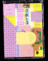 （付録）にんきものたまいれゲーム/リカちゃんフルーツパーラー/よいこのにんきものシール他　4点一括　-よいこ平成1年7月号付録-