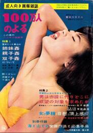 100万人のよる　昭和36年8月号　表紙モデル・富永ユキ（松竹）