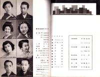 （パンフレット）きものショウ　1954