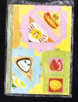 （付録）ライブマンへんしんセット/にこにこ、ぷんのおべんとうバッグ/ぐるぐるどうぶつえん他　4点一括　-めばえ昭和63年7月号付録-