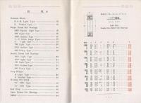 KBK PRICE LIST 1935　No.2　(内題)KBK標準型寸法定価表　昭和10年5月改正