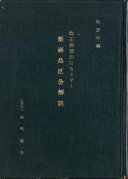 改正商標法にもとずく新商品区分解説