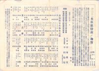 （チラシ）教育資料・特許平田式　岐阜水族館案内（岐阜市）